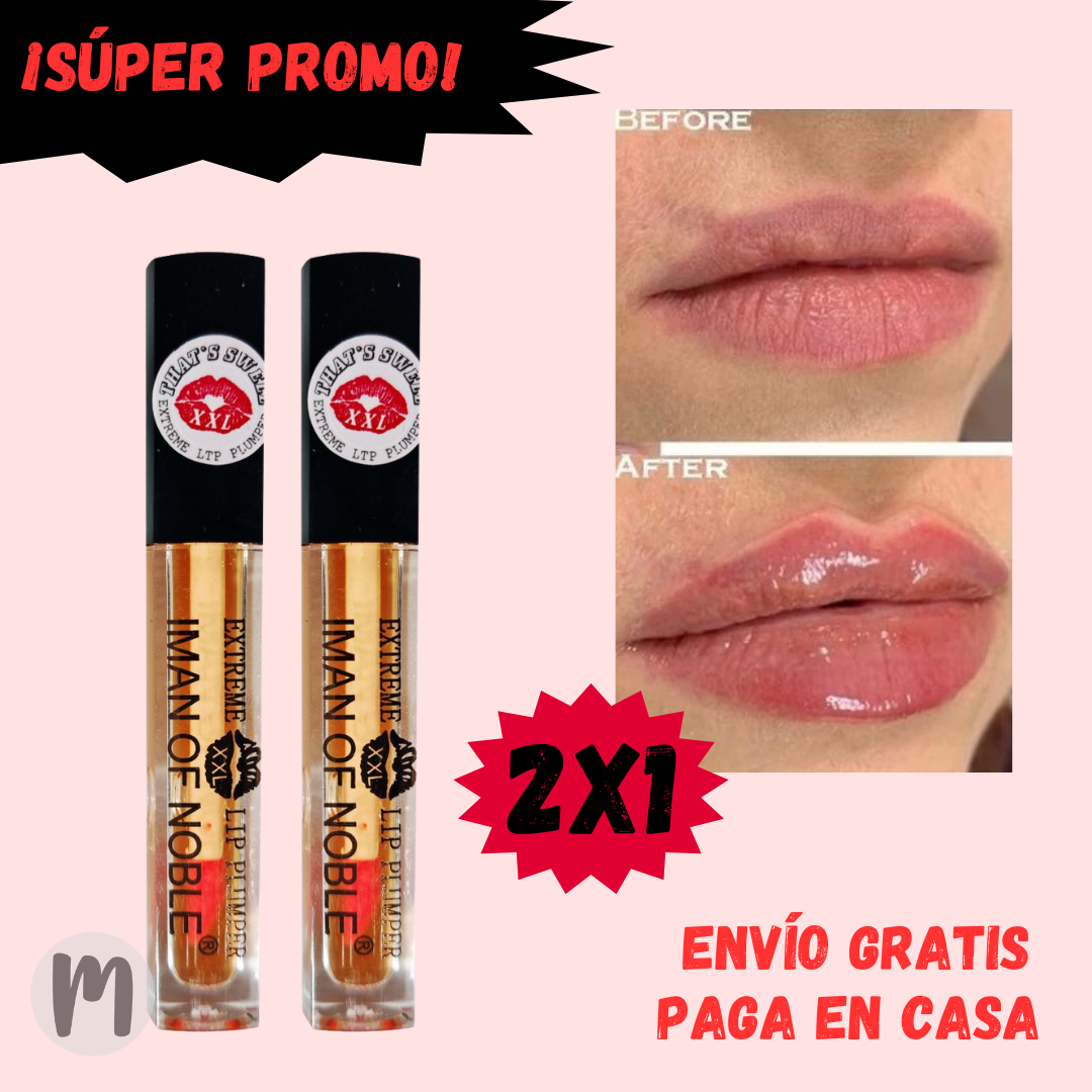 Brillo Voluminizador de labios Lip Maximizer 2x1